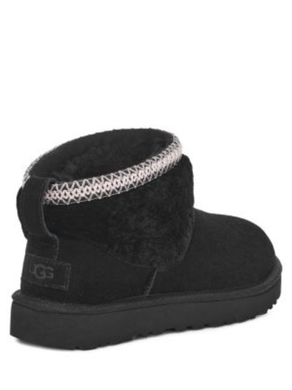 UGG® Women's Classic Ultra Mini Maxi Curly Boots - Picture 3 of 9